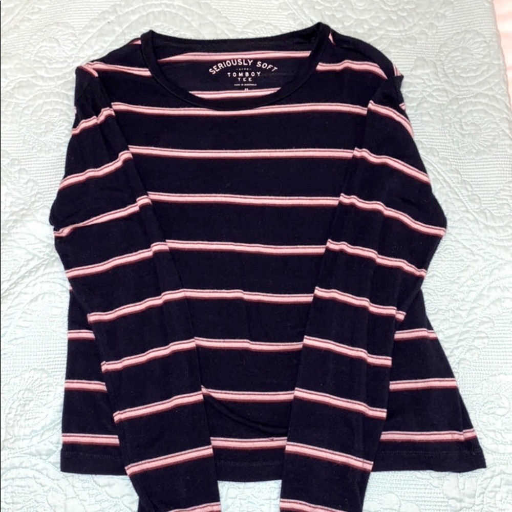 striped blouse